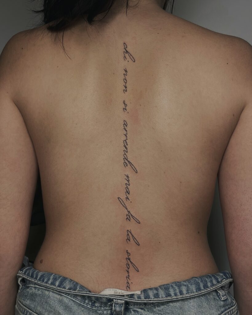 Fineline Tattoo - Nancy Obsessed Tattoos 12