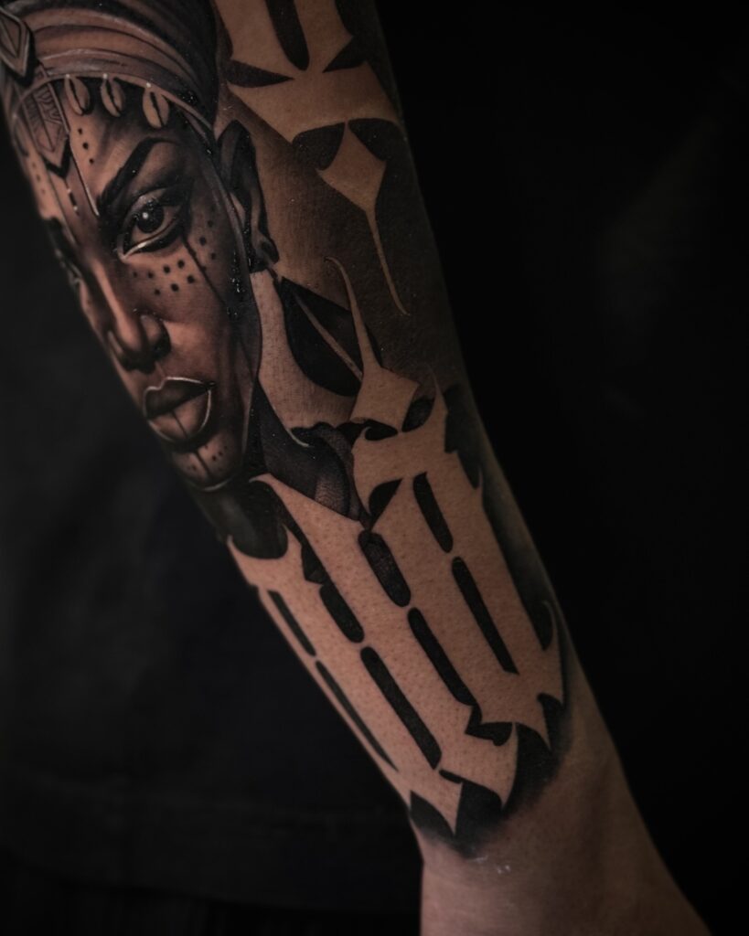 Black and Grey Tattoo - Anton Obsessed Tattoos 7