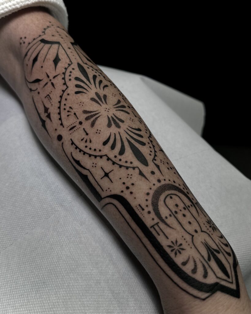 Blackwork Tattoo - Anton Obsessed Tattoos 1