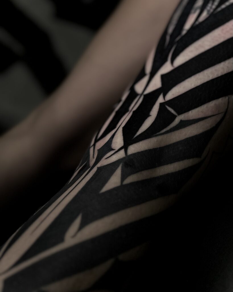 Blackwork Tattoo - Anton Obsessed Tattoos 2