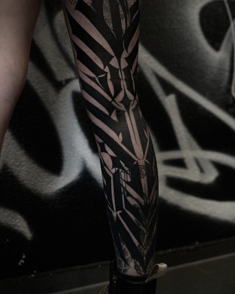 Blackwork Tattoo - Anton Obsessed Tattoos 3