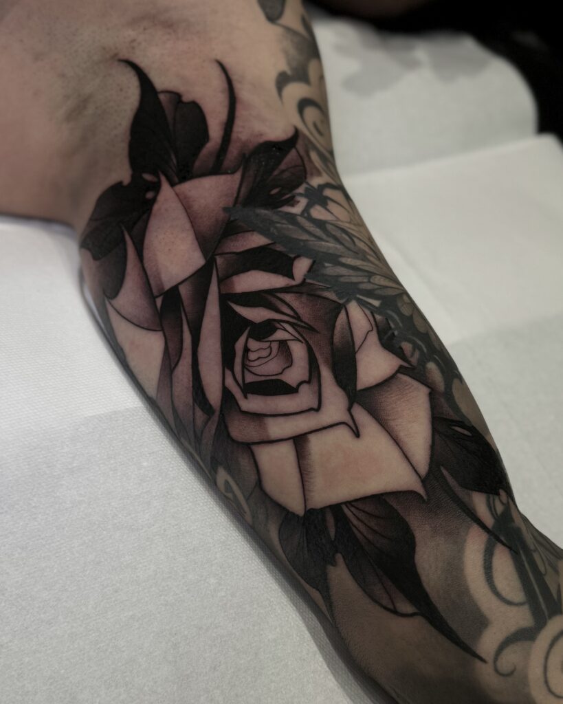 Black and Grey Tattoo - Anton Obsessed Tattoos 15