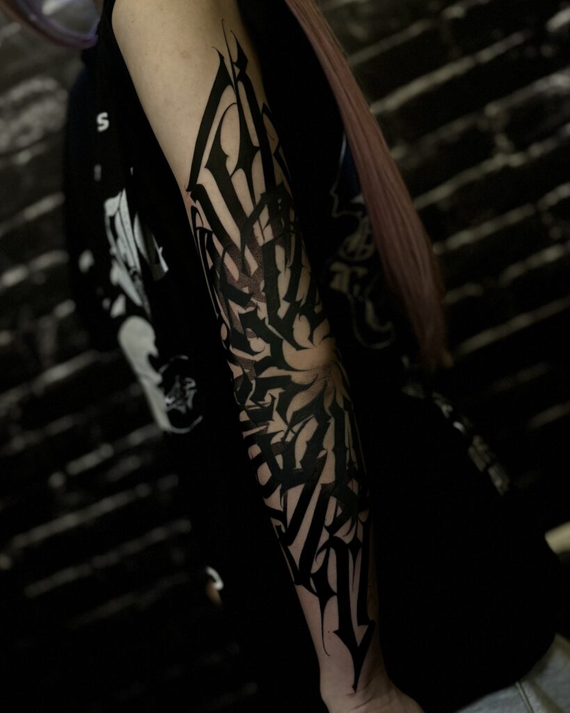 Blackwork Tattoo - Anton Obsessed Tattoos 4