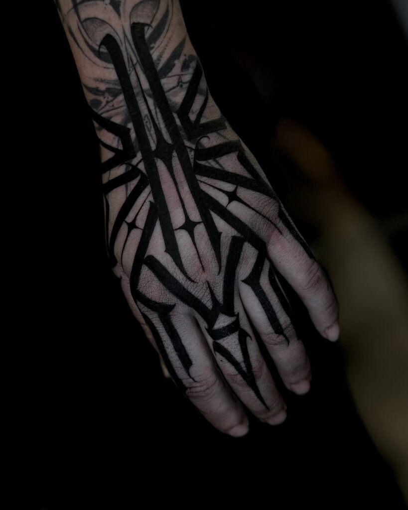 Blackwork Tattoo - Anton Obsessed Tattoos 7