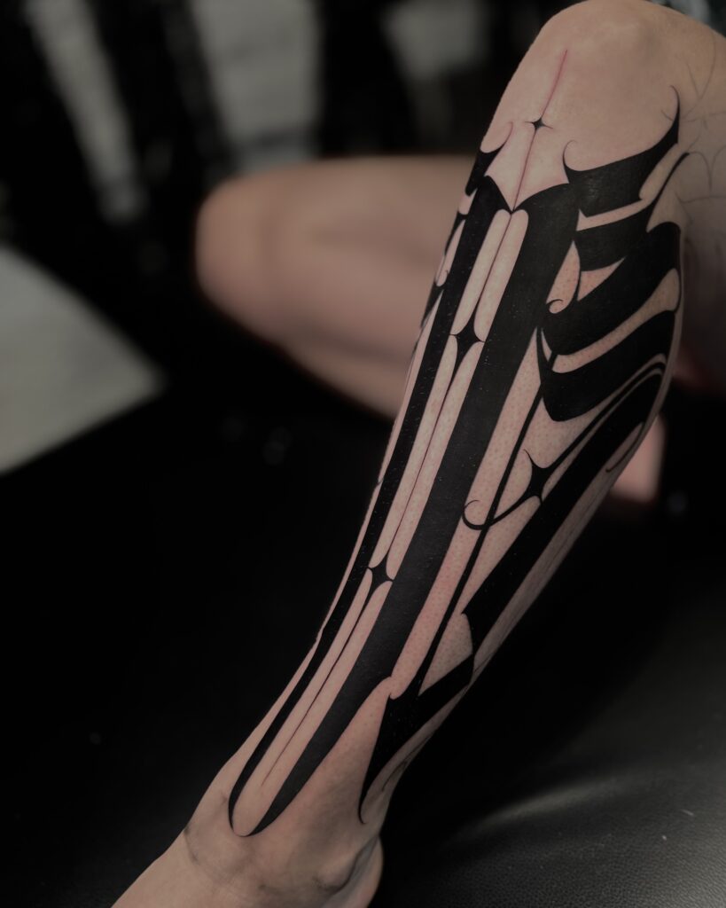 Blackwork Tattoo - Anton Obsessed Tattoos 8