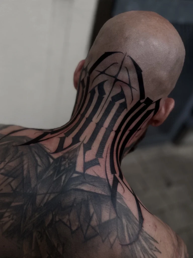Lettering - Tattoo Artist Anton, Obsessed Tattoo 11